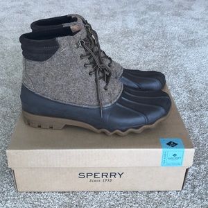 Sperry Avenue Duck Wool Brown Boots